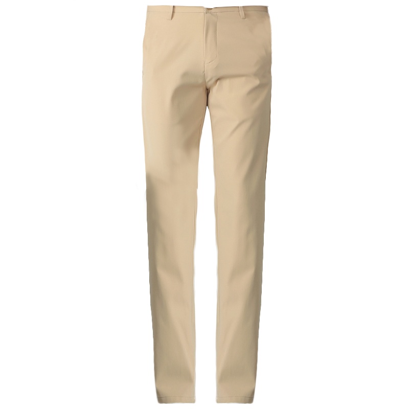 恒源祥休闲裤春秋男士裤子中青年水洗中腰纯色长裤直筒裤