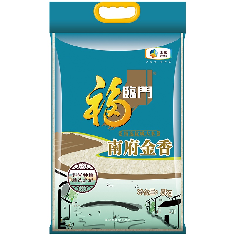 福临门 南府金香5kg 自然种植 精选之稻 中粮出品
