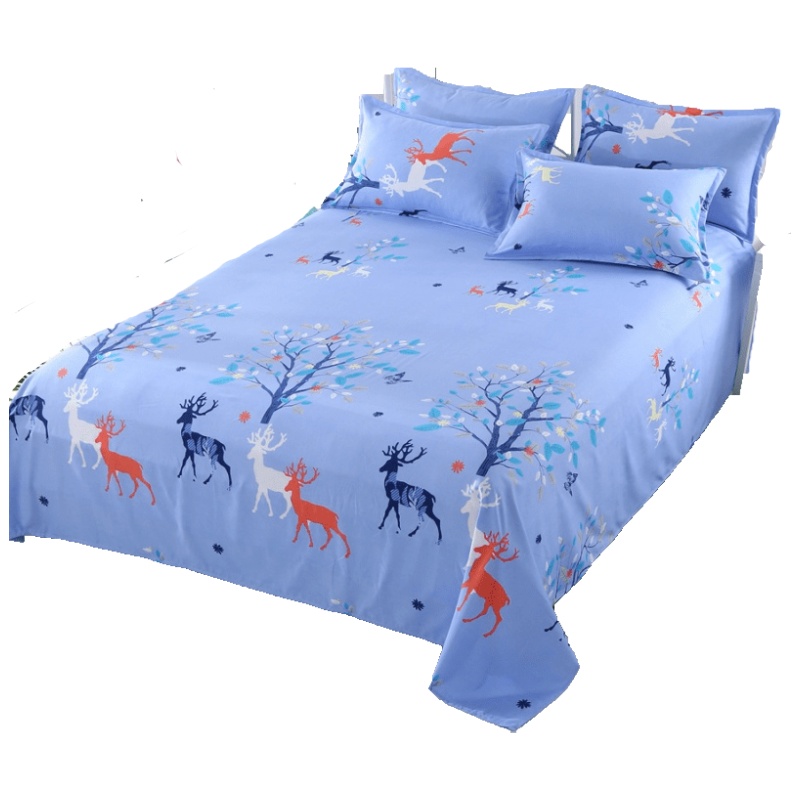 家柏饰(CORATED)床单磨毛床单双人床单单件学生宿舍床单枕套被单床上