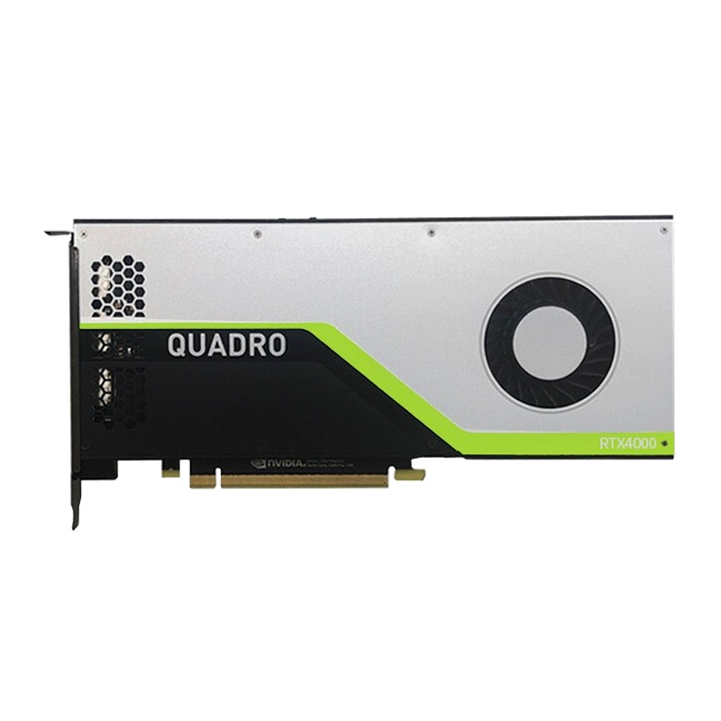 丽台(LEADTEK)NVIDIA Quadro RTX4000 8G GDDR6 256bit/416GBps/CUDA核心2304 Turing架构/GPU图形显卡