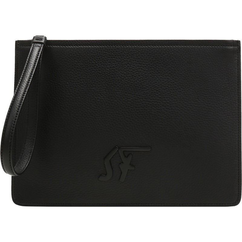 Salvatore Ferragamo 菲拉格慕 男士牛 皮手握晚装包手拿包 24A341