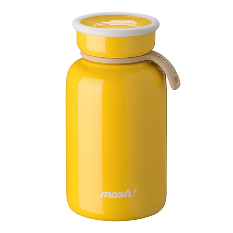 日本mosh!保温杯保冷杯拿铁系列 330ml黄色