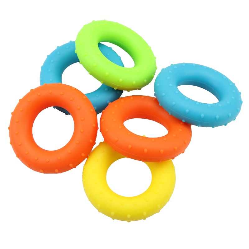 闪电客握力器握力圈男女士硅胶专业练手力训练指力器手握器材