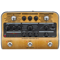 ZOOM AC-3 AC-2 原声民谣木吉他弹唱电箱琴延迟混响 指弹效果器 乐器配件