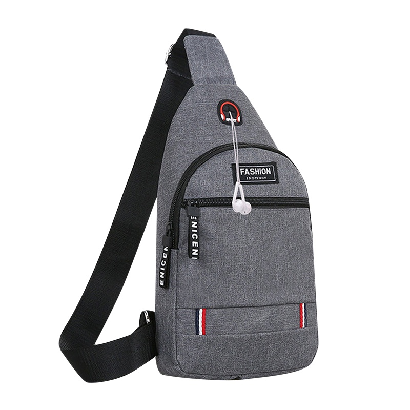 【顺丰配送】新款胸包背包运动单肩包布包小包手机包腰包男士包包男包包斜挎包YB200800HUI
