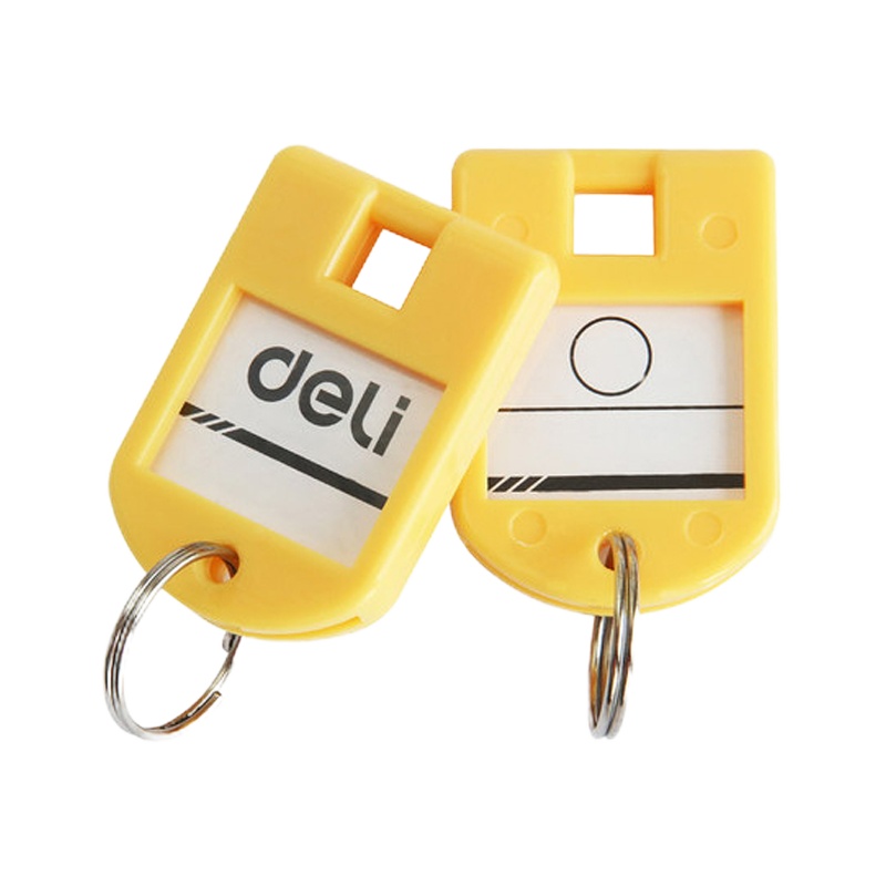 得力 钥匙牌 9330 彩色分类 24个/筒