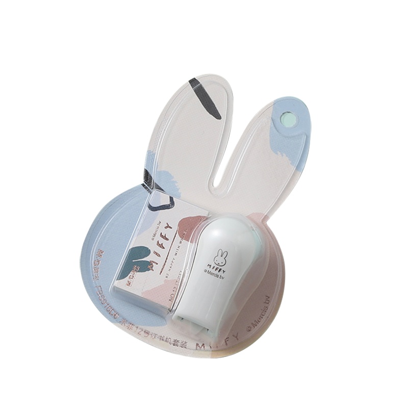 晨光米菲12号订书机套装FBS916D6白色(单位:个)