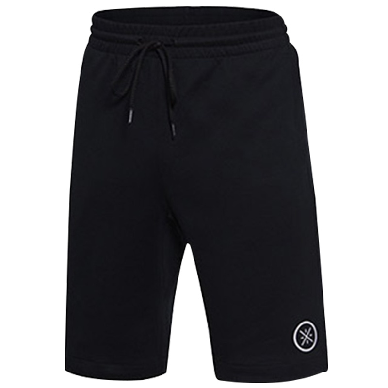 李宁男士韦德系列夏季短裤针织运动裤