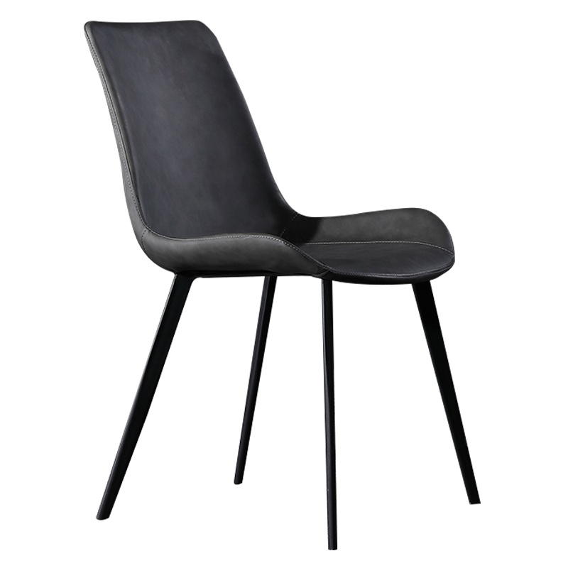 意梵 北欧餐椅现代简约靠背铁艺椅子家用餐厅经济型凳子ins椅子网红椅 CYM1902