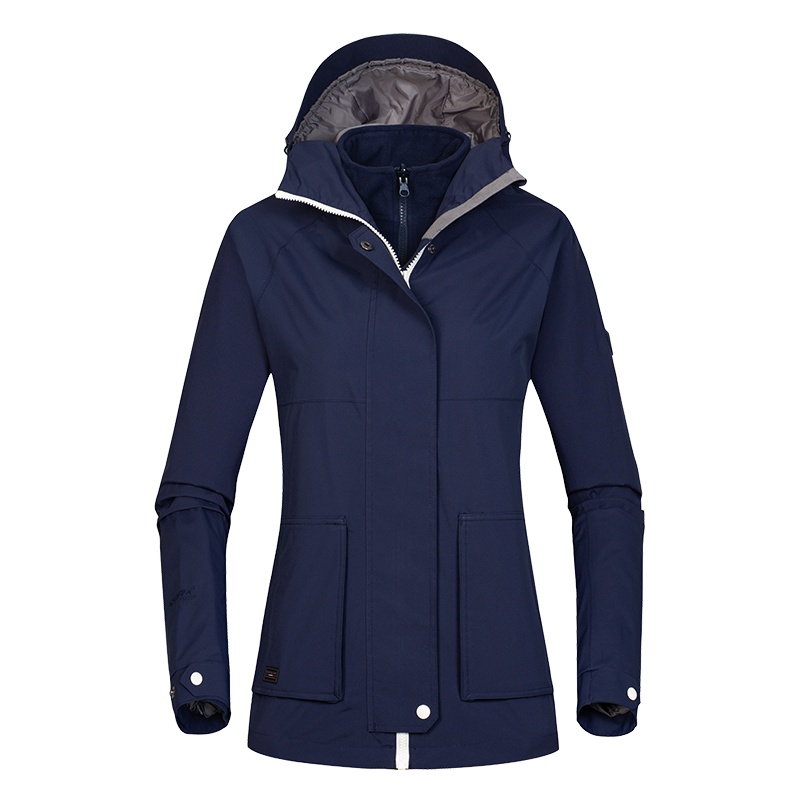 诺诗兰（NORTHLAND）运动户外女式休闲保暖三合一冲锋衣三穿套抓绒外套GS082X02