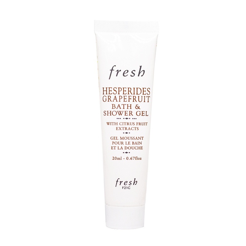 馥蕾诗Fresh清甜西柚果香沐浴露20ml*3