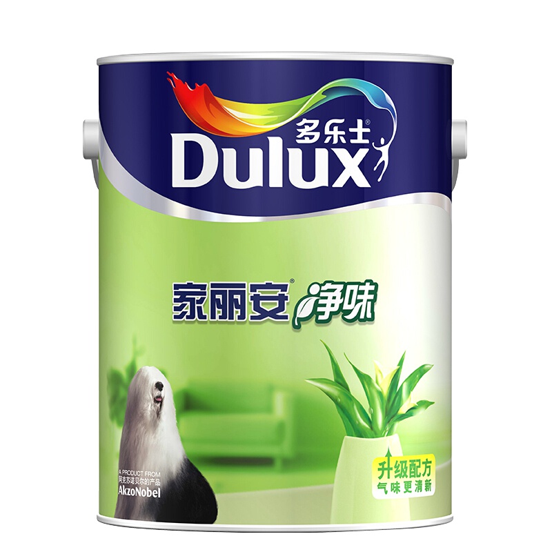 多乐士(Dulux) 家丽安净味内墙乳胶漆 墙面漆油漆涂料 A991 5L
