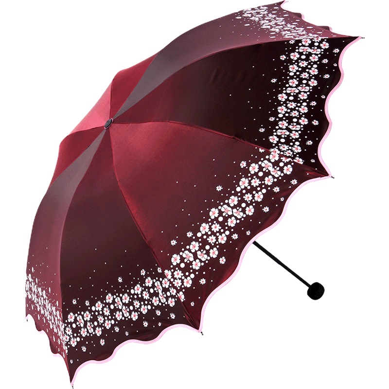 天堂伞2021新款太阳伞遮阳伞晴雨两用小清新防晒防紫外线印logo定制广告伞