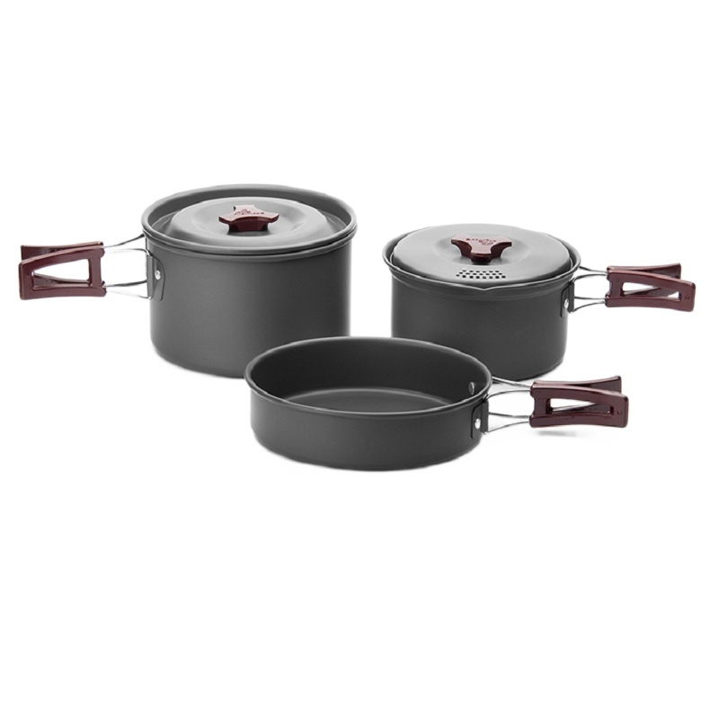 火枫FMC系列 户外套锅多人野营锅轻便携露营野餐炊具车载旅行