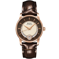 美度(MIDO)瑞士手表 贝伦赛丽系列自动机械瑞士皮带女表M007.207.36.291.00