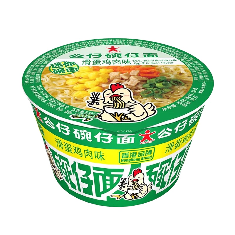 公仔迷你碗36g滑蛋鸡粒