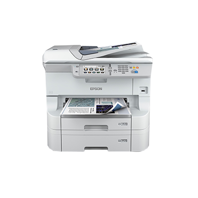 爱普生(EPSON) WF-8593 A3+部门级彩色商用喷墨一体机 数码复合机(标配双纸盒)加单纸盒 免费安装