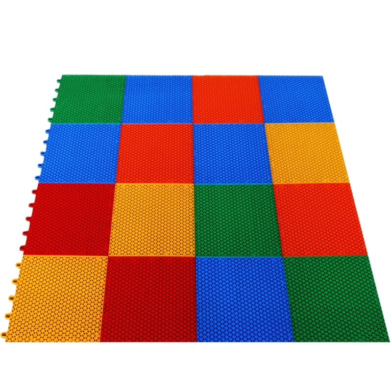 舒弗(LACHOUFFE)悬浮地垫塑料地板悬浮地垫塑胶室内户外拼接防滑彩色幼儿园场跑道篮球场