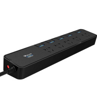 公牛GN-H3053抗电涌抗浪涌插座/插线板 5位分控全长3米 保护智能电器