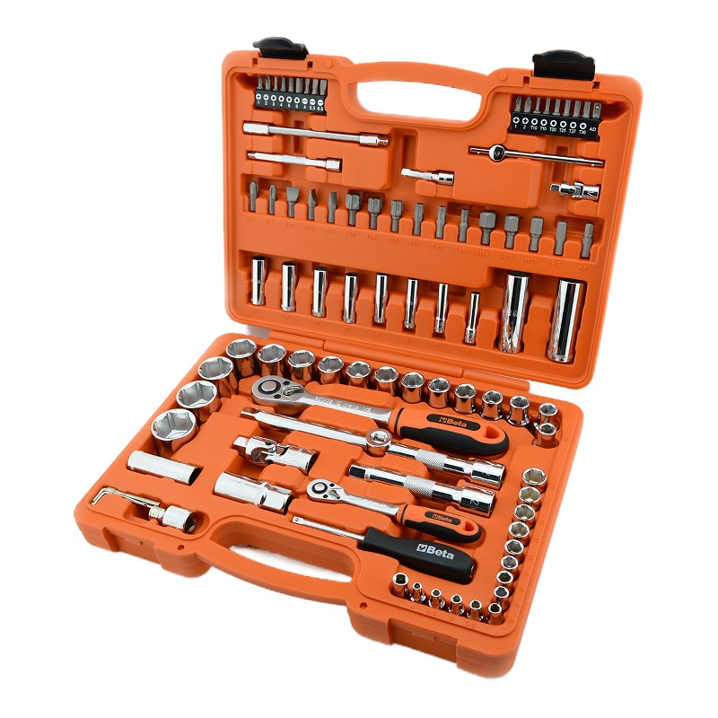 Beta进口94件套汽修工具套装 套筒扳手组合套装 维修工具棘轮扳手