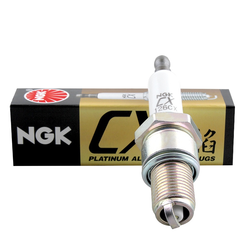 NGK 烈焰铂金火花塞 126CX 四支装 威旺205/长安之星星光/奔奔/小康/路尊小霸王/阁瑞斯/五菱之光鸿途扬光