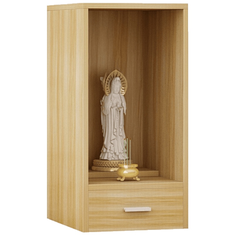 神台柜挂式神龛佛龛吊柜观音佛像供奉柜财神神龛佛柜佛龛立柜观音财神柜神台关公供台佛台挂墙供奉台安心抵