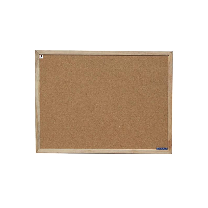 史泰博 木框软木板 45*60 原木色