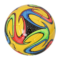 李宁LINING足球4号5号手缝PU皮儿童成人比赛训练用球耐磨耐踢 4号球LFQK513