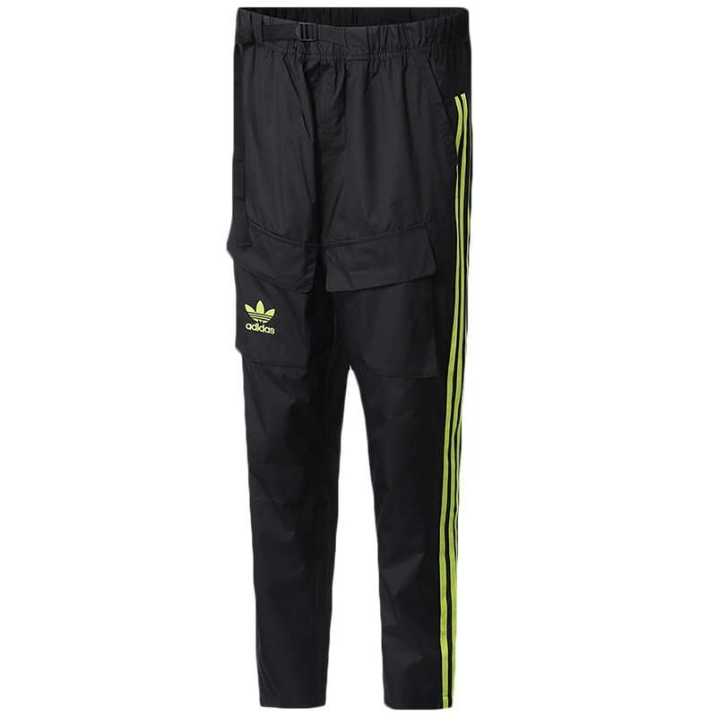 阿迪达斯adidas三叶草男装运动服休闲三条纹长裤GK5918
