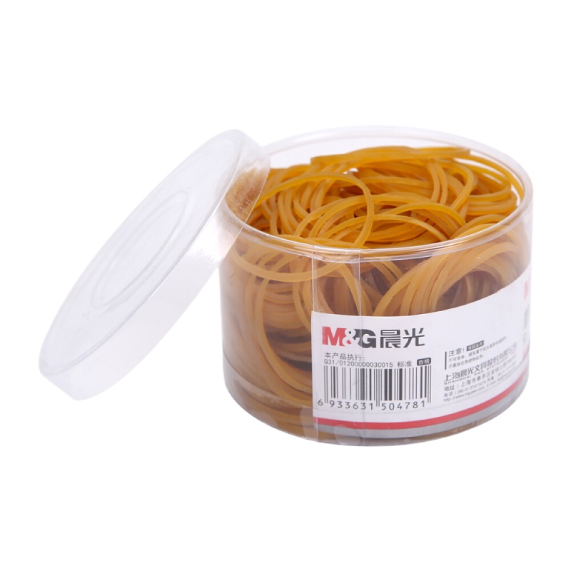 晨光(M&G)ASC99334弹力橡皮筋橡皮圈橡胶圈牛皮筋100g/盒 2盒装