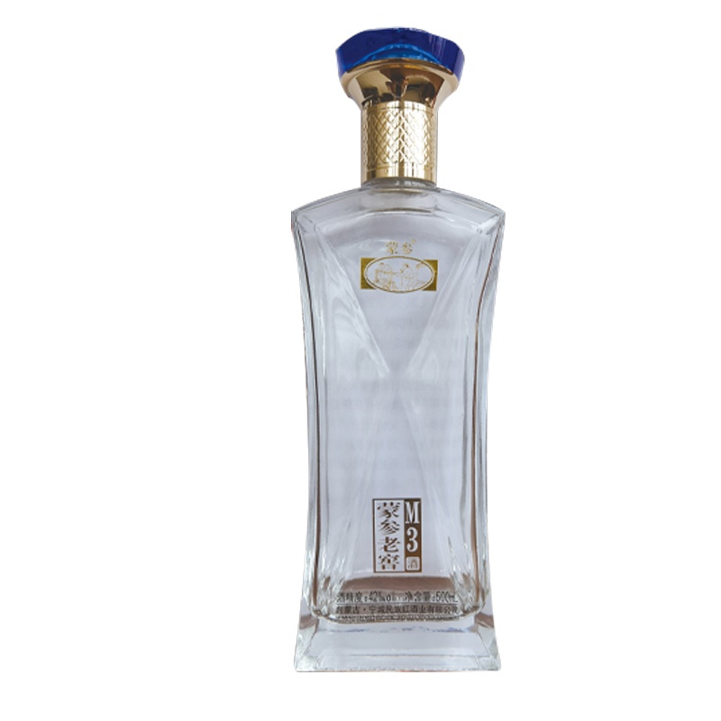 内蒙特产蒙参老窖M3-42%vol浓香型白酒净含量500ml*1箱6瓶