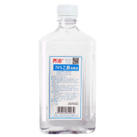 齐洁75%酒精消毒液75%乙醇消毒液500ml*10瓶