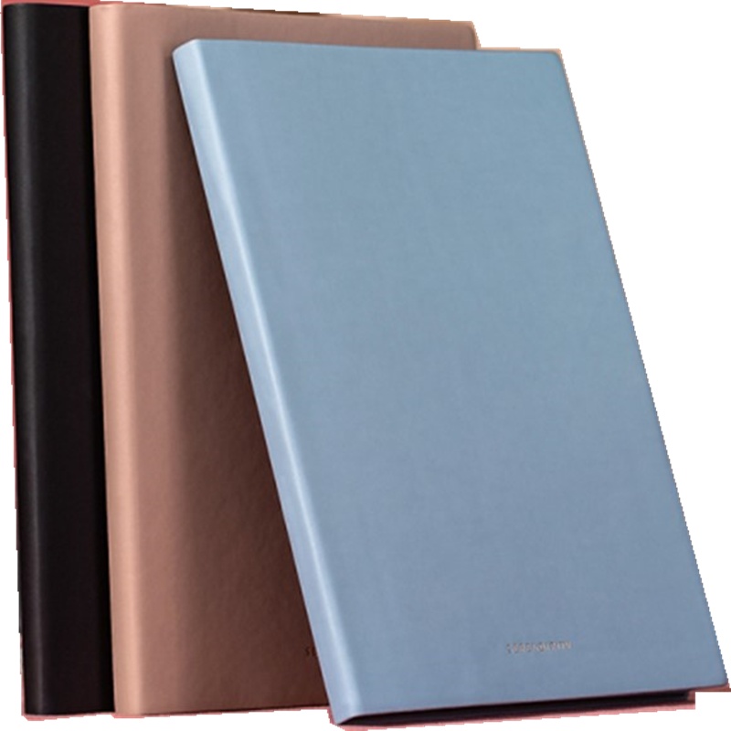 得力 22284 软面贴心(皮面本)(颜色随机)