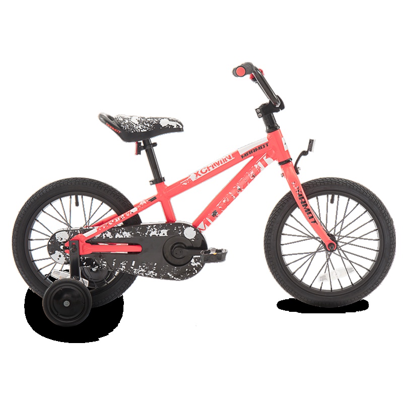 MARMOT土拨鼠儿童山地自行车单车16寸童车铝合金山地车