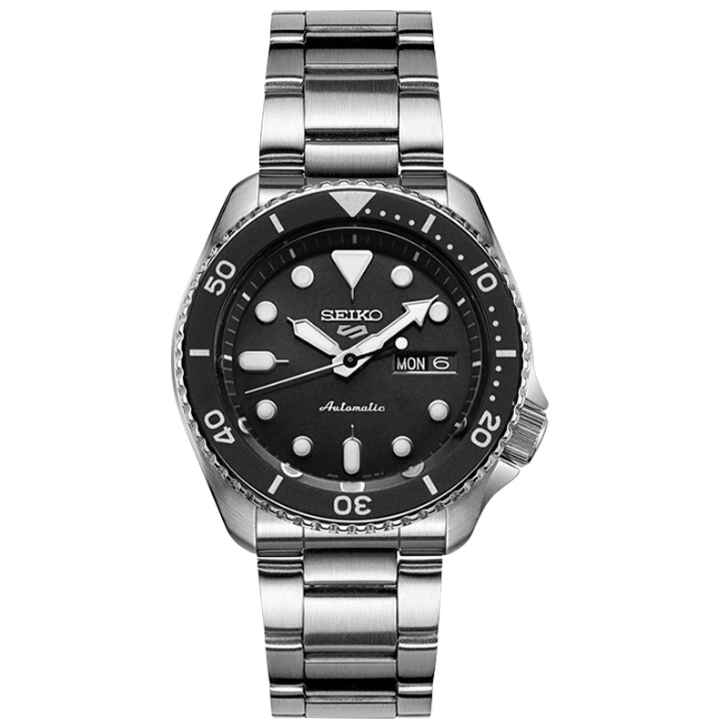 精工手表 新品新精工5号水鬼系列自动/手动双日历日本机械表时尚运动潜水男表 SRPD55K1