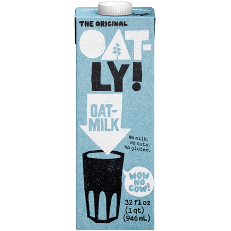 OATLY原味燕麦奶946ML*12瓶谷物饮料植物奶早餐奶低脂健康 进口低脂奶 低脂牛奶 牛奶
