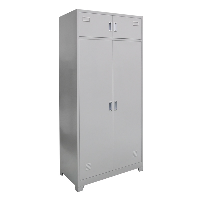 [硕辉]SH-制式单人物品柜 制式营具宿舍内务双门柜宿舍衣帽柜铁皮储物柜 900*500*2000mm