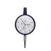 Mitutoyo三丰指针式百分表 0-0.5/1/1.6/5/10/20 平型后盖/带耳后盖
