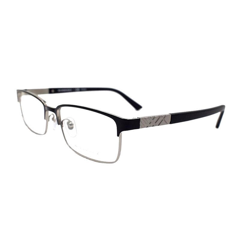 【免费配镜片】BURBERRY/博柏利 英伦休闲系列职业经理人款商务行政版男士光学眼镜1296TD（轻盈钛合金）