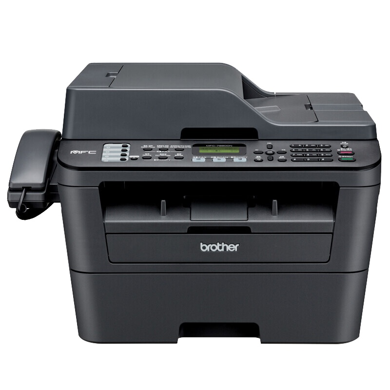 兄弟(Brother)MFC-7880DN黑白激光打印复印扫描传真机一体机 有线网络 自动双面企业办公家庭使用 套餐一