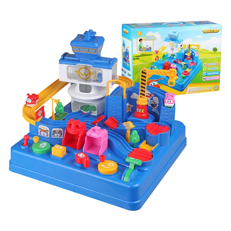 奥迪双钻超级飞侠场景系列-国际机场闯关大冒险男孩女孩玩具儿童节礼物720801