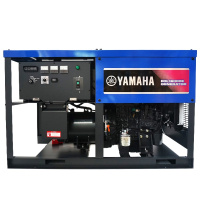 雅马哈柴油发电机组12KW日本正品原装进口EDL16000E电起动单相四冲程三缸静音大型商用铁路工程