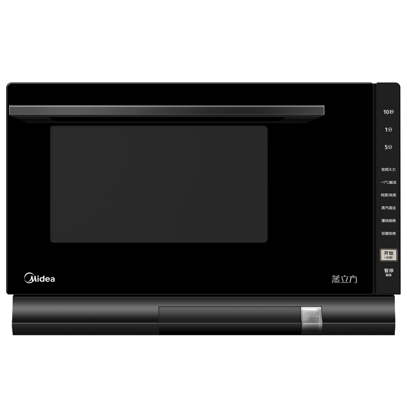 美的(Midea)微蒸烤一体机 25L微蒸烤一体 变频双模烧烤 1000W大火力 高温蒸汽直喷 X5-L253E