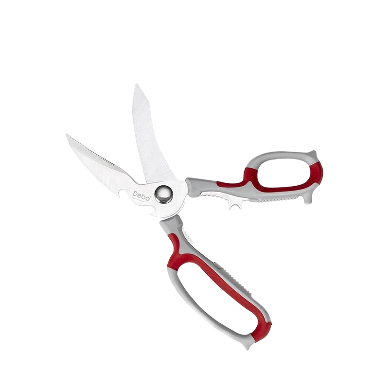 Debo德铂 菲尔特厨房剪刀不锈钢多用剪DEP-330 单个装
