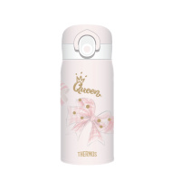 膳魔师(THERMOS)保温杯TMO-350S膳魔师女神杯内胆316L不锈钢长效保温一键开启家用/通用