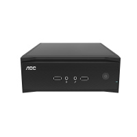 AOC 荣光912家用商用办公mini台式机电脑主机(AMD 9830P 8G 256G固态 Wifi 商用键鼠 )