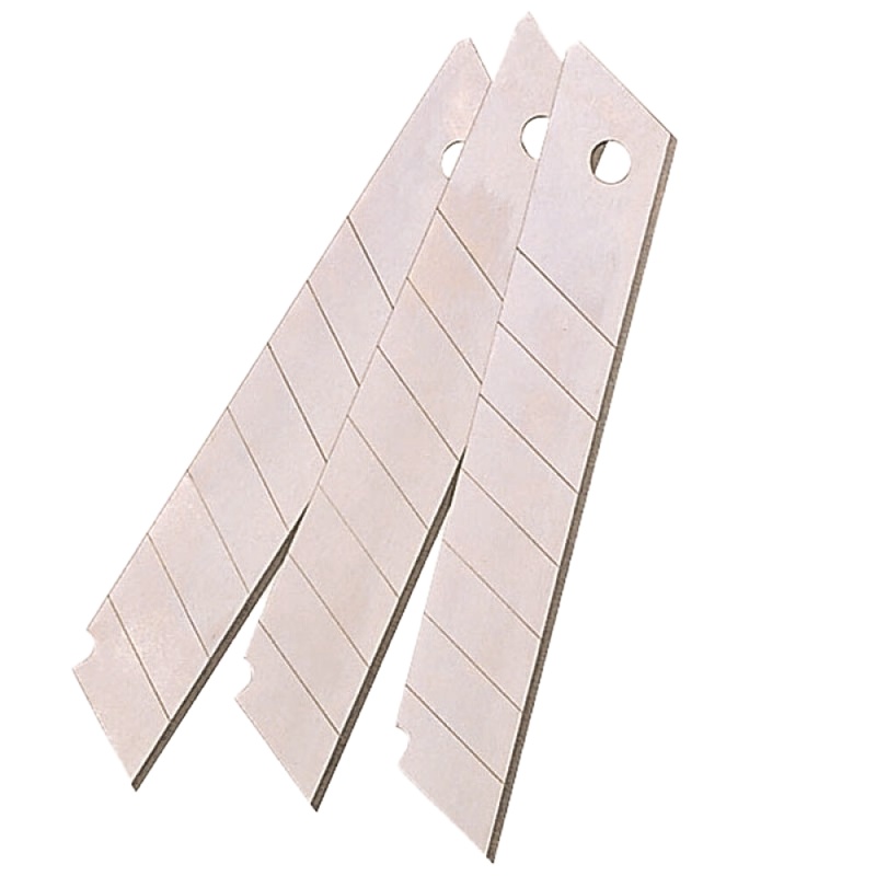 齐心(Comix) 10片装大号18mm优质SK5精钢美工刀片 办公文具 B2852