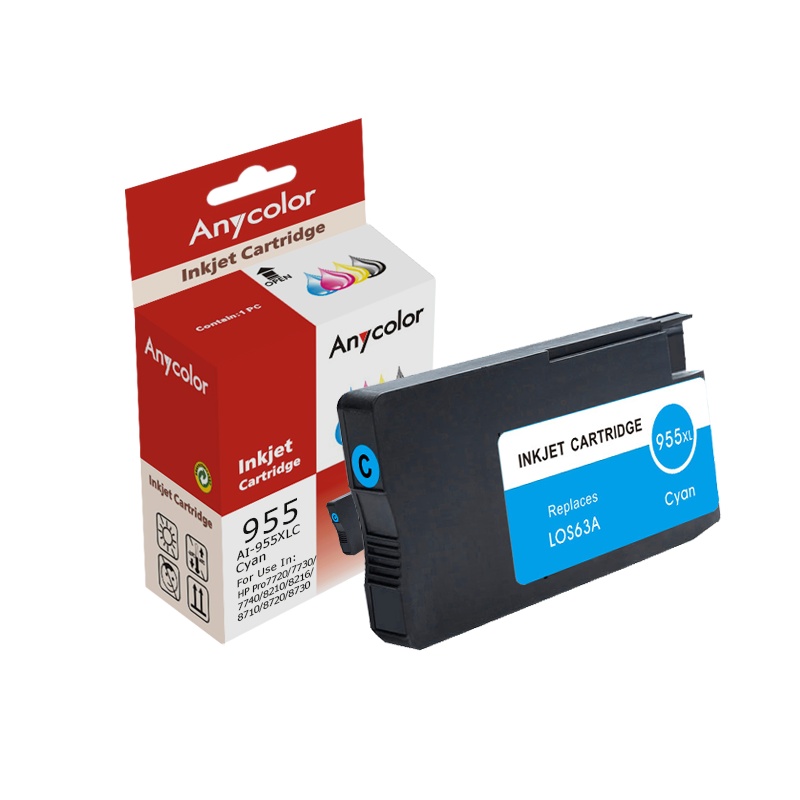 欣彩 955XL墨盒 青色 AI-955XLC 适用惠普8720 8710 8730 P27724dw 8210