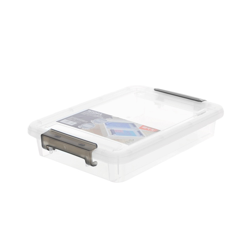 禧天龙塑料有盖加厚储物箱衣服被子书籍收纳箱儿童玩具大中小号整理箱