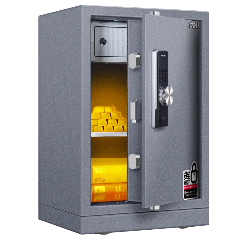 得力保险箱/柜系列3645A电子保管箱 办公家用保险柜 财务保管箱 电子保险箱